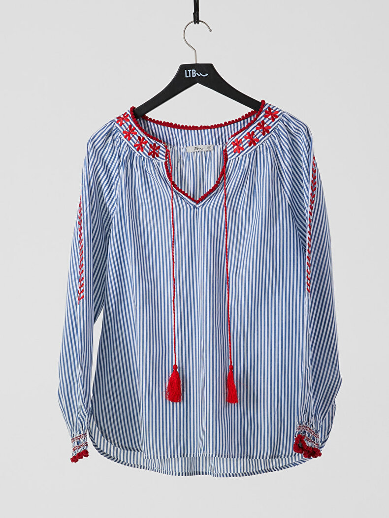Blue Bluse